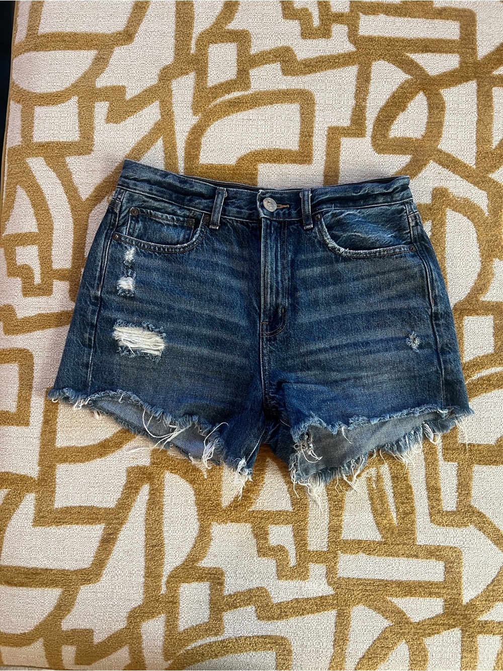 American Eagle Distressed Denim Shorts